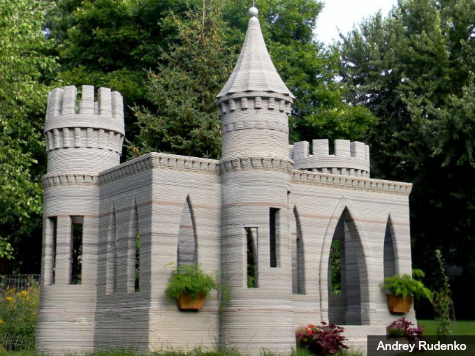 3D printed Castle by andrey rudenko