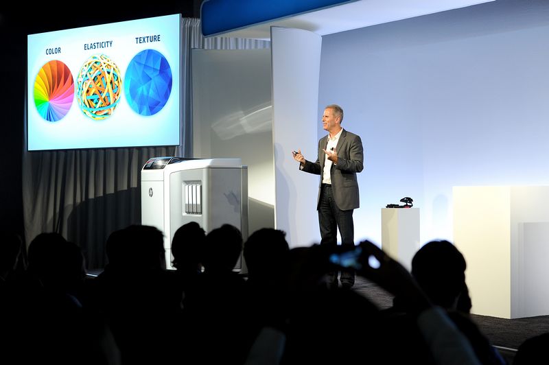 Stephen Nigro launches HP 3D Printer