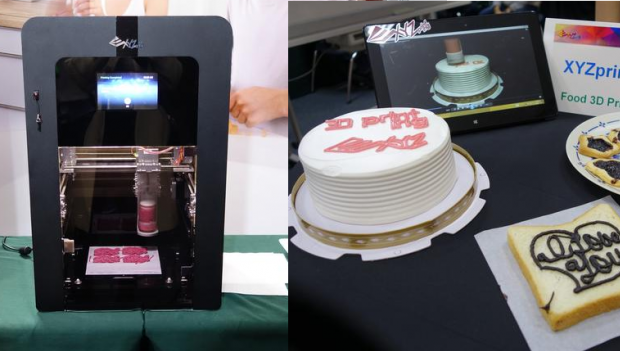 XYZPrinting launches 3D printer for food