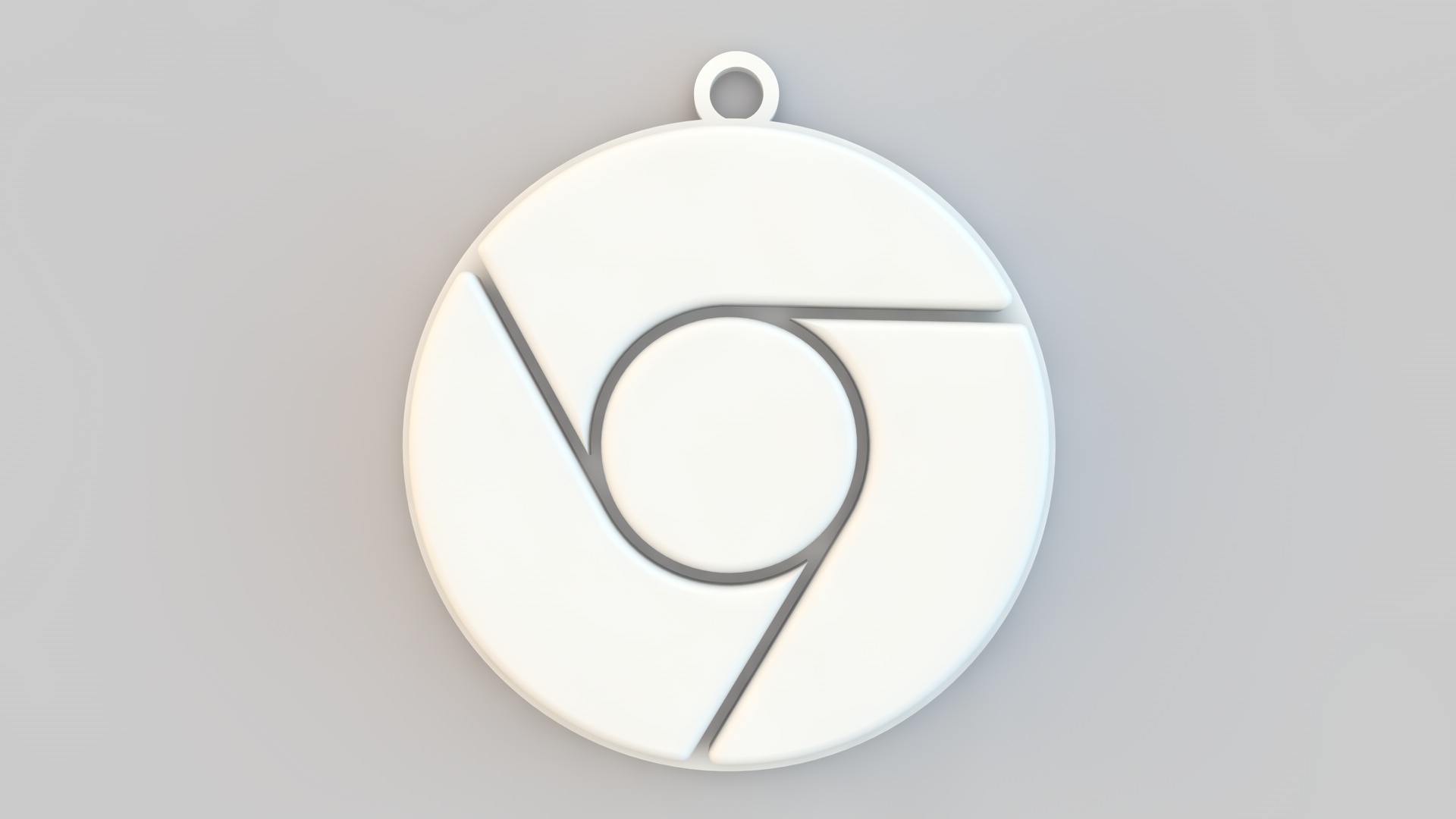 Google Chrome Key Chain think3D