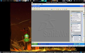 solidworks 3d cad modeling software