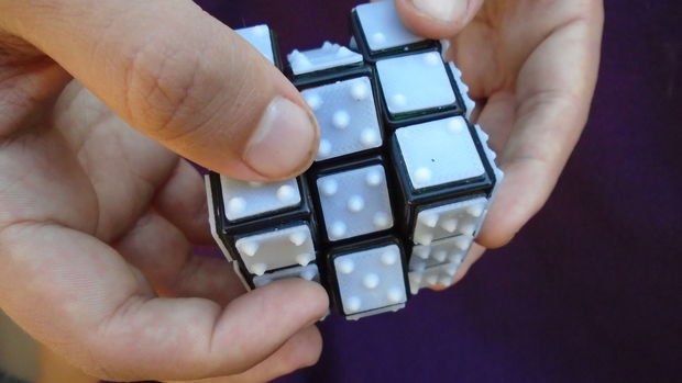 Braille Rubik's Cube