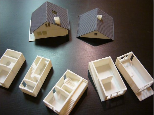 3d printed miniature house