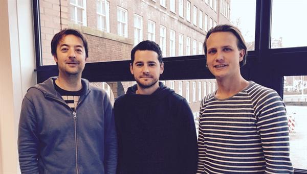 The team: Merijn, Tim and Rutger