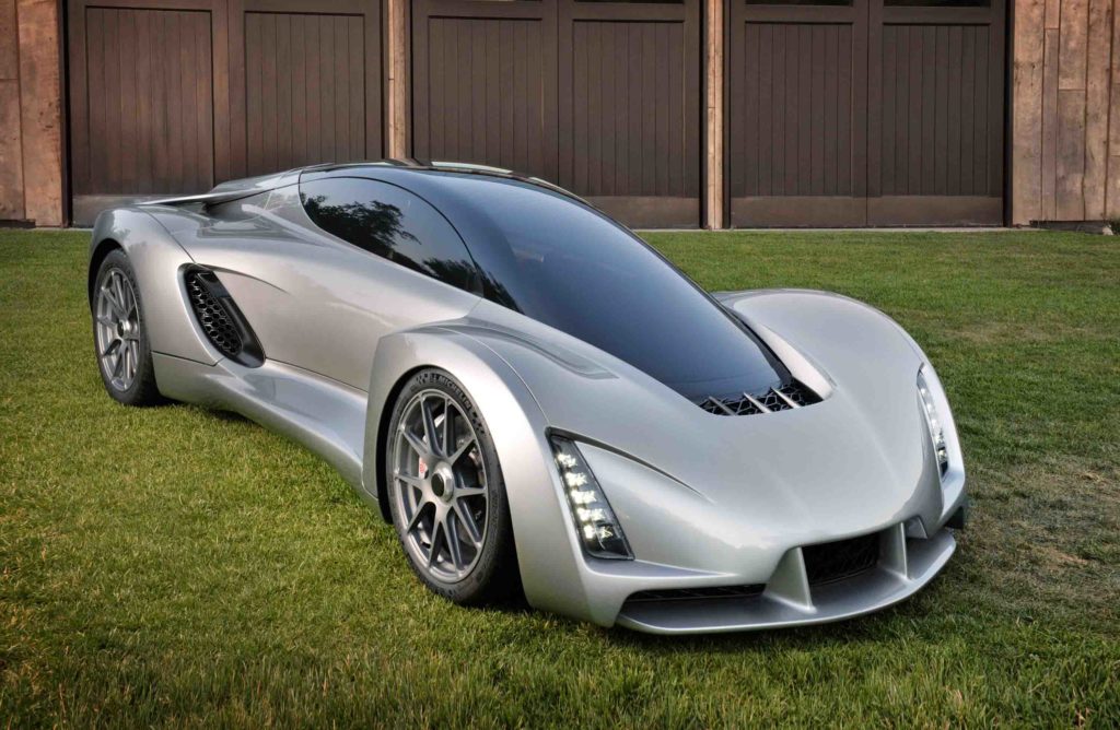 The world’s first 3D printed eco-friendly Supercar