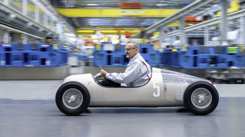 Audi 3D Printed 1936 Grand Prix Sports Car