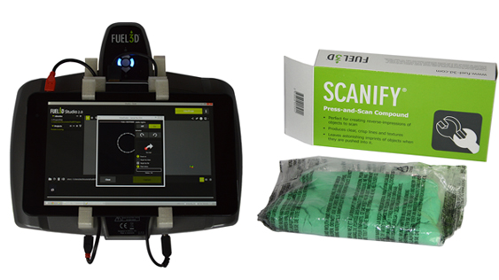 Fuel3D Introduces SCANIFY Mobile Package and Press-and-Scan