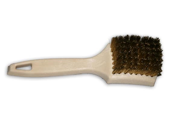 Brass wire brush