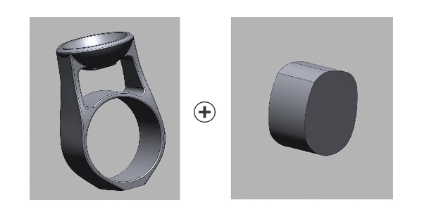 step files of molder holder part and einscan pro+ holder