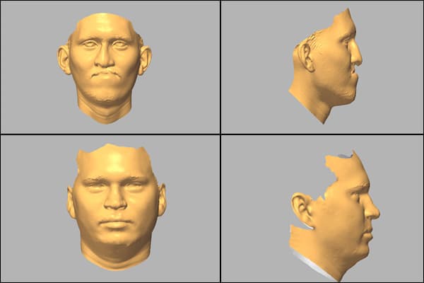 3D Scan for face mask copy